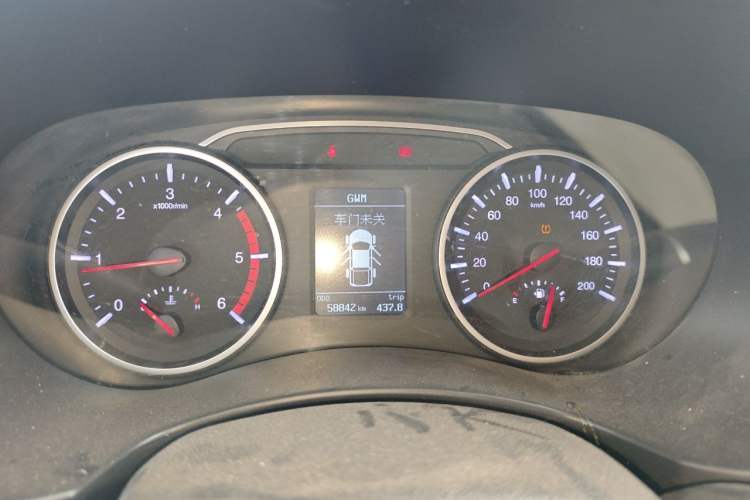 Used Great Wall Wingle 7 2018 2.0T Two-Wheel Drive Elite Version Big Double 4D20D Instrument Cluster