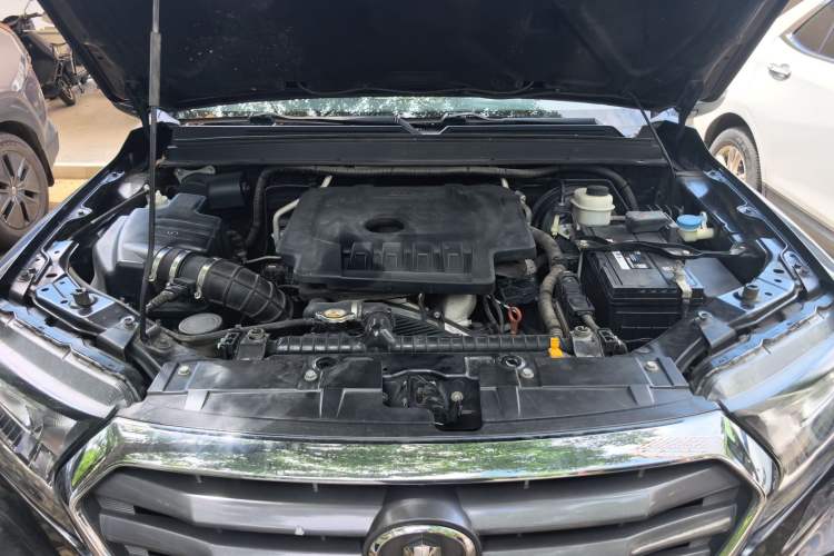 Used Great Wall Wingle 7 2019 2.0T Four-Wheel Drive Value Edition Big Double 4D20D Engine Bay