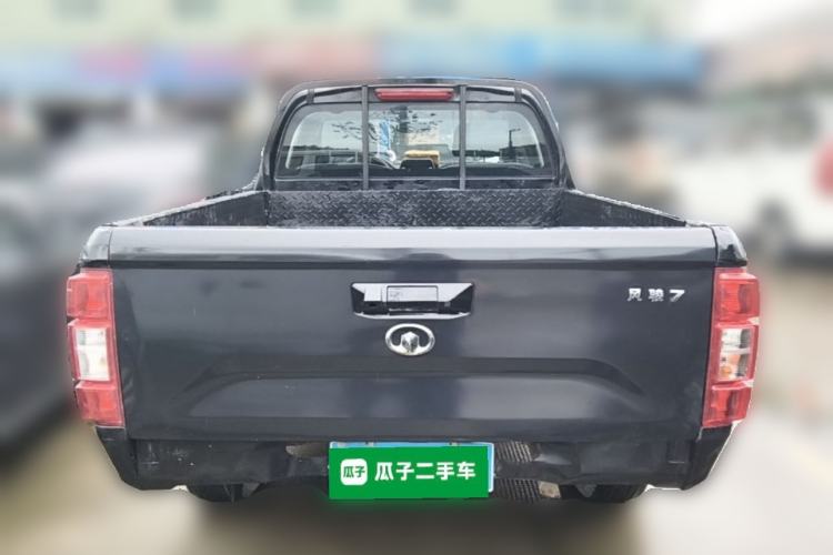 Used Great Wall Wingle 7 2019 2.0T Diesel Two-Wheel Drive Value Edition China VI Standard Big Double Cab GW4D20M Rear