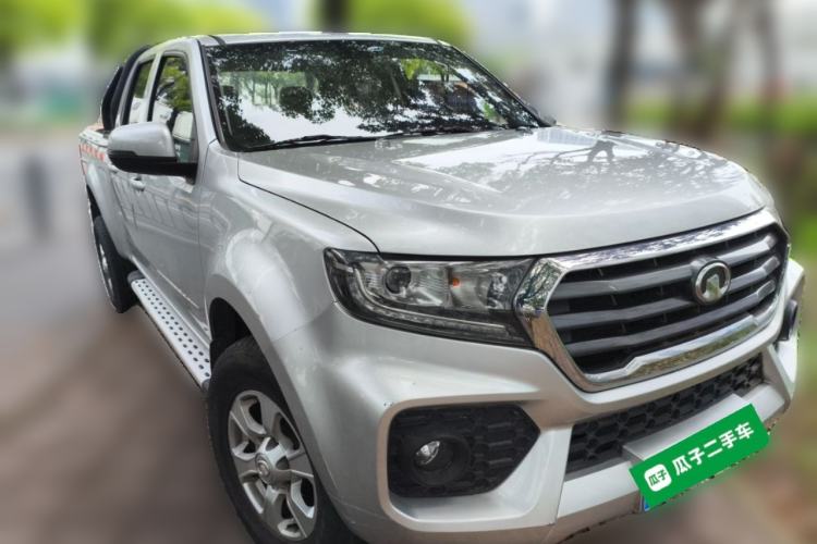 Used Great Wall Wingle 7 2019 2.0T Diesel Two-Wheel Drive Elite Version China VI Standard Big Double Cabin GW4D20M Front Right 45 Deg