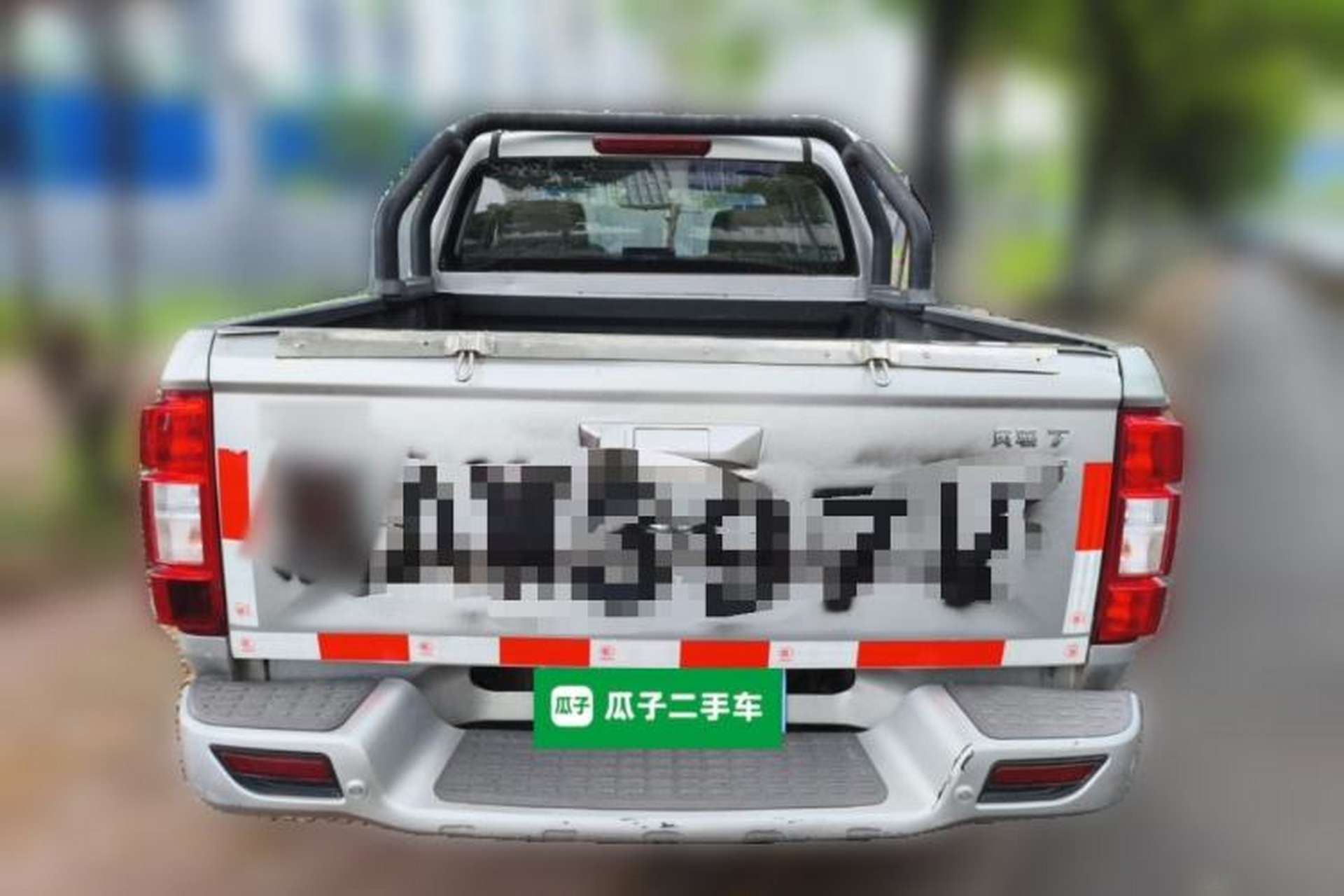 Used Great Wall Wingle 7 2019 2.0T Diesel Two-Wheel Drive Elite Version China VI Standard Big Double Cabin GW4D20M Rear