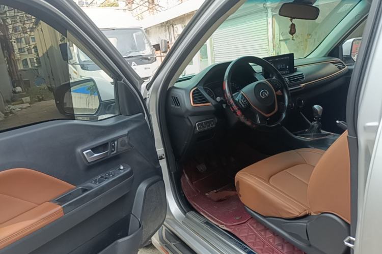 Used Great Wall Wingle 7 2019 2.0T Diesel Two-Wheel Drive Elite Version China VI Standard Big Double Cabin GW4D20M Driver Seat