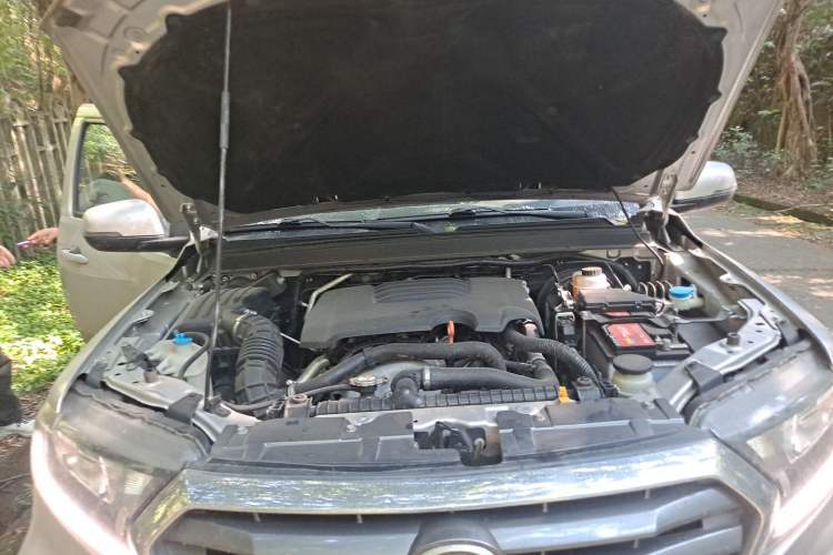 Used Great Wall Wingle 7 2019 2.0T Gasoline 4x4 Elite Version China VI Standard Big Double GW4C20B Engine Bay