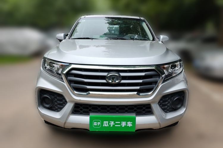 Used Great Wall Wingle 7 2019 2.0T Diesel Two-Wheel Drive Value Edition China VI Standard Big Double Cab GW4D20M Front