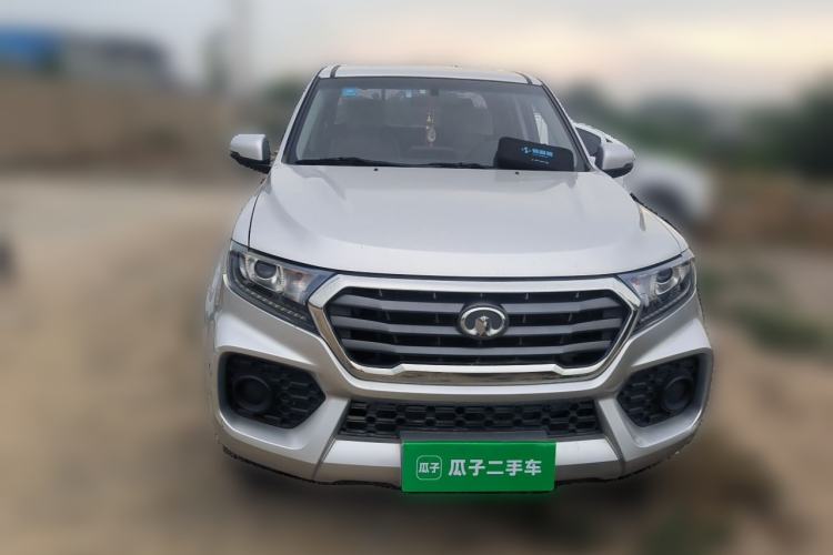 Used Great Wall Wingle 7 2019 2.0T Diesel Two-Wheel Drive Value Edition China VI Standard Big Double Cab GW4D20M Front