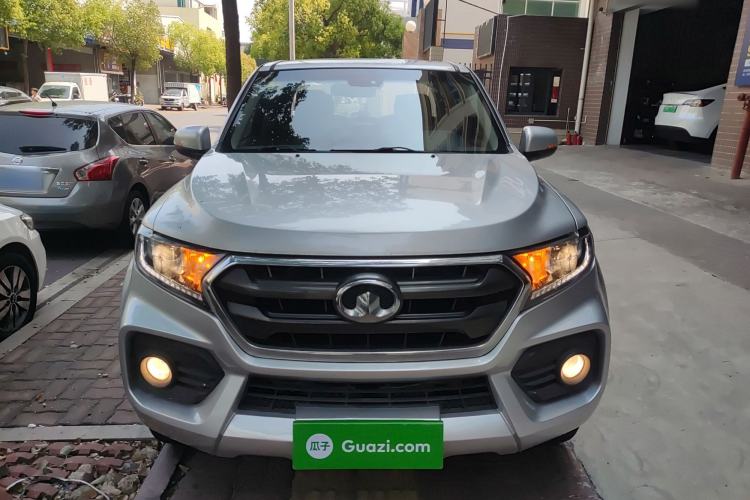 Used Great Wall Wingle 7 2019 2.0T Diesel Two-Wheel Drive Elite Version China VI Standard Big Double Cabin GW4D20M Front