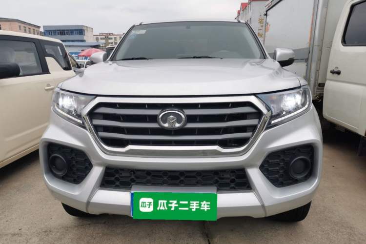 Used Great Wall Wingle 7 2019 2.0T Diesel Two-Wheel Drive Value Edition China VI Standard Big Double Cab GW4D20M Front