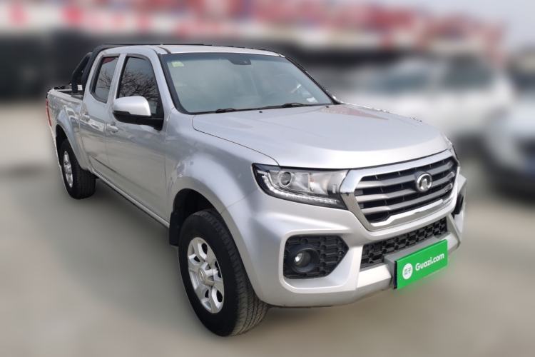 Used Great Wall Wingle 7 2019 2.0T Diesel Two-Wheel Drive Elite Version China VI Standard Big Double Cabin GW4D20M Front Right 45 Deg