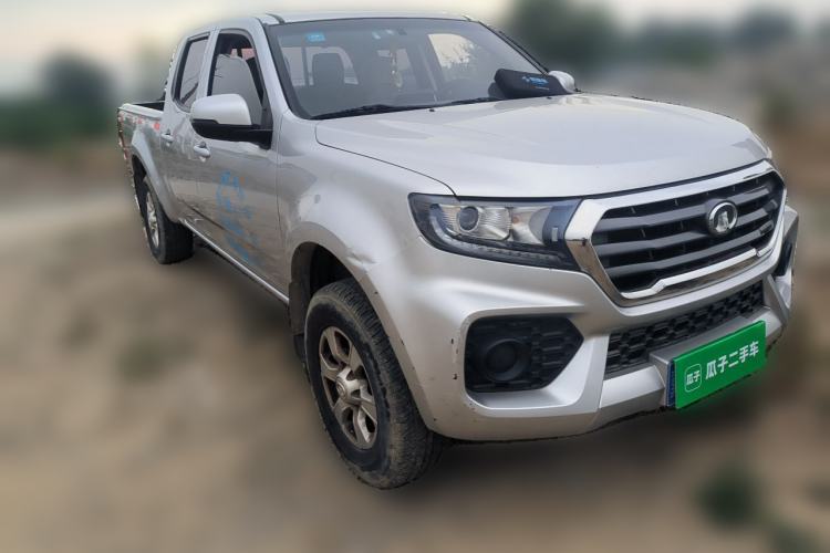Used Great Wall Wingle 7 2019 2.0T Diesel Two-Wheel Drive Value Edition China VI Standard Big Double Cab GW4D20M Front Right 45 Deg