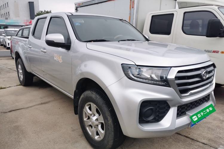 Used Great Wall Wingle 7 2019 2.0T Diesel Two-Wheel Drive Value Edition China VI Standard Big Double Cab GW4D20M Front Right 45 Deg