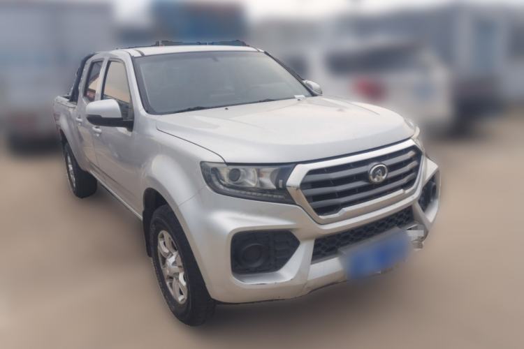 Used Great Wall Wingle 7 2019 2.0T Diesel Two-Wheel Drive Value Edition China VI Standard Big Double Cab GW4D20M Front Right 45 Deg
