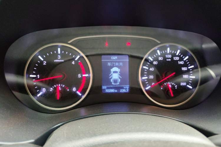Used Great Wall Wingle 7 2019 2.0T Diesel Two-Wheel Drive Value Edition China VI Standard Big Double Cab GW4D20M Instrument Cluster