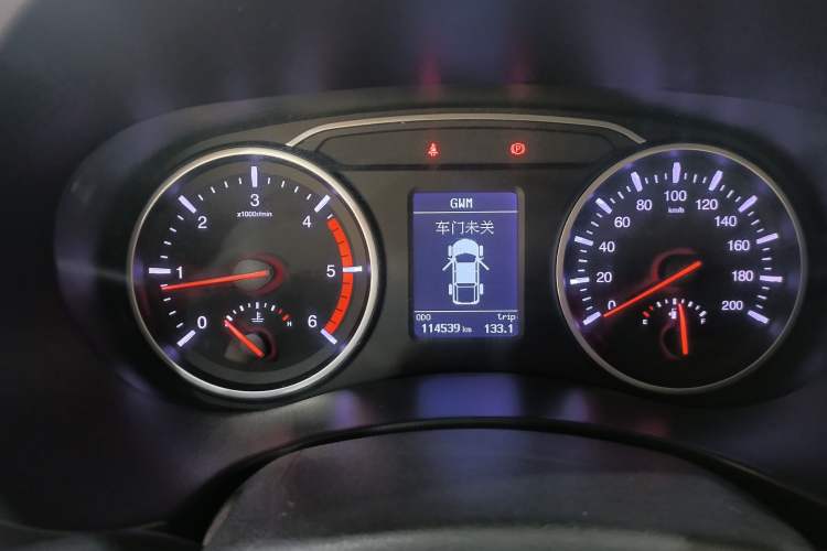 Used Great Wall Wingle 7 2019 2.0T Diesel Two-Wheel Drive Value Edition China VI Standard Big Double Cab GW4D20M Instrument Cluster