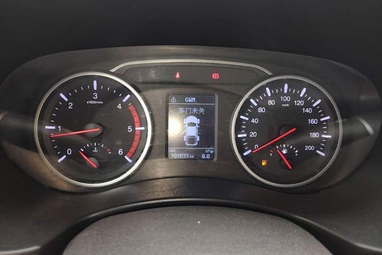 Used Great Wall Wingle 7 2019 2.0T Diesel Two-Wheel Drive Value Edition China VI Standard Big Double Cab GW4D20M Instrument Cluster