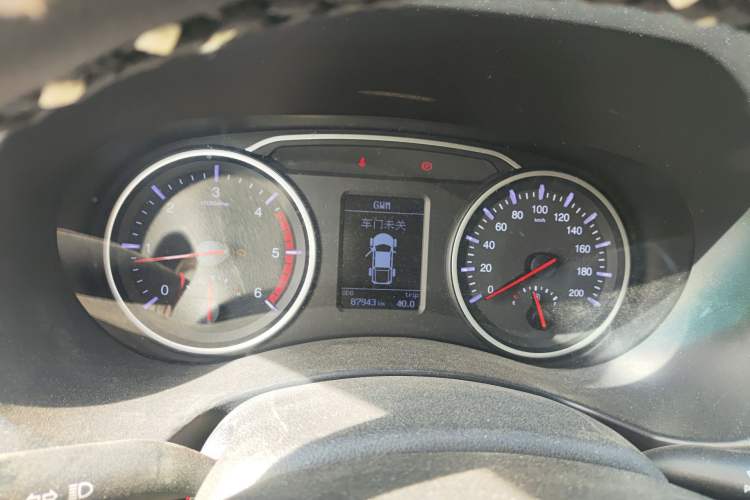 Used Great Wall Wingle 7 2019 2.0T Diesel Two-Wheel Drive Value Edition China VI Standard Big Double Cab GW4D20M Instrument Cluster