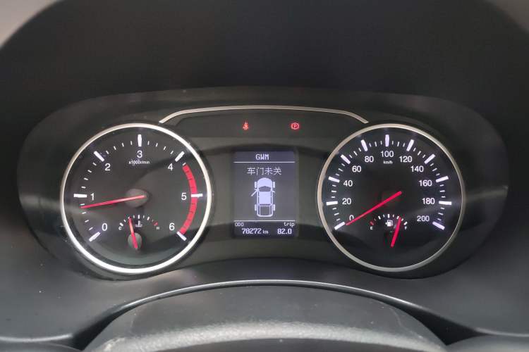 Used Great Wall Wingle 7 2019 2.0T Diesel Two-Wheel Drive Elite Version China VI Standard Big Double Cabin GW4D20M Instrument Cluster