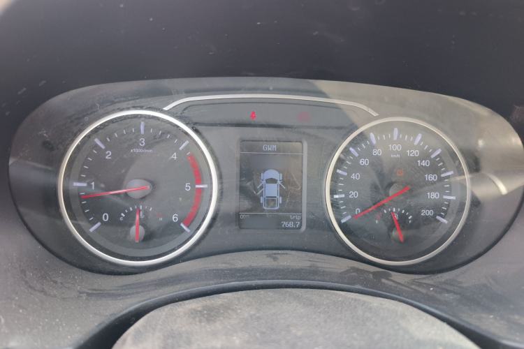 Used Great Wall Wingle 7 2019 2.0T Diesel Two-Wheel Drive Elite Version China VI Standard Big Double Cabin GW4D20M Instrument Cluster