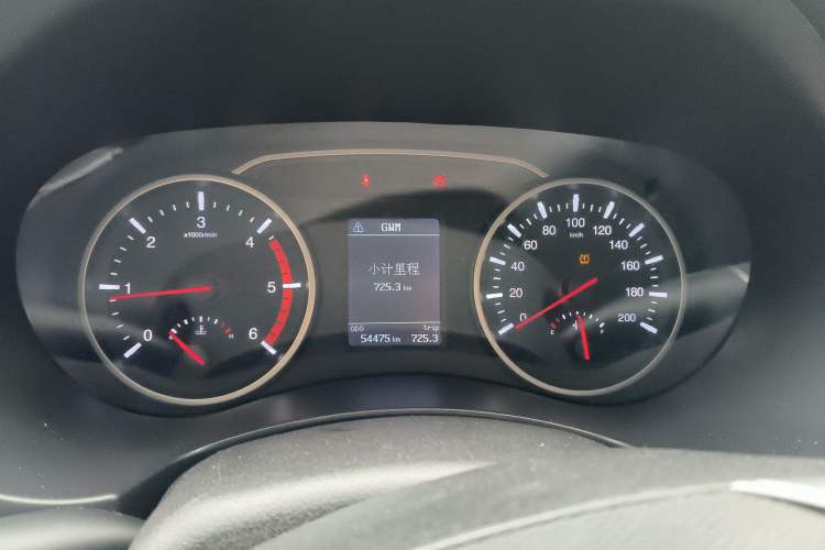 Used Great Wall Wingle 7 2019 2.0T Diesel Two-Wheel Drive Elite Version China VI Standard Big Double Cabin GW4D20M Instrument Cluster
