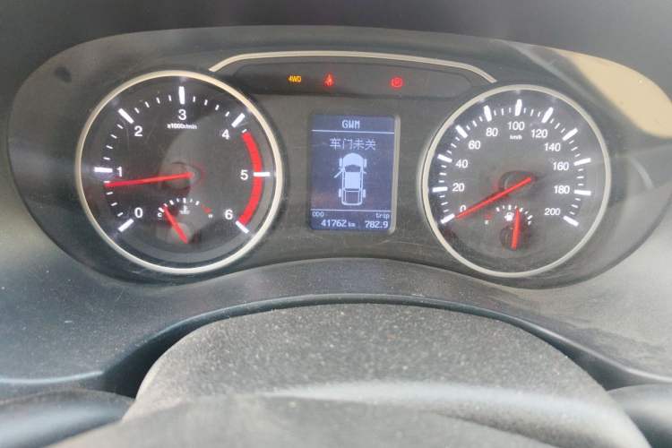 Used Great Wall Wingle 7 2019 2.0T Diesel 4x4 Value Edition China VI Standard Big Double Cab – GW4D20M Odometer Close Up