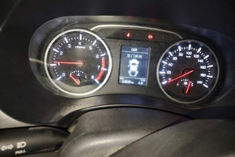 Used Great Wall Wingle 7 2019 2.0T Gasoline 4x4 Elite Version China VI Standard Big Double GW4C20B Odometer Close Up