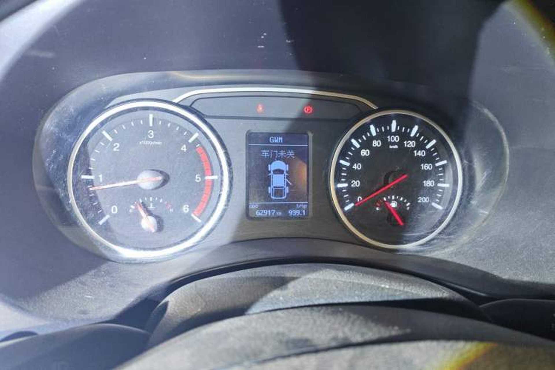 Used Great Wall Wingle 7 2019 2.0T Diesel Two-Wheel Drive Value Edition China VI Standard Big Double Cab GW4D20M Odometer Close Up