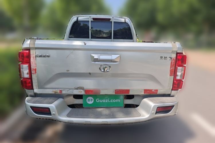 Used Great Wall Wingle 7 2019 2.0T Diesel Two-Wheel Drive Value Edition China VI Standard Big Double Cab GW4D20M Rear