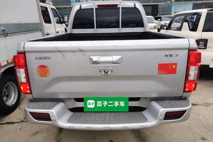 Used Great Wall Wingle 7 2019 2.0T Diesel Two-Wheel Drive Value Edition China VI Standard Big Double Cab GW4D20M Rear