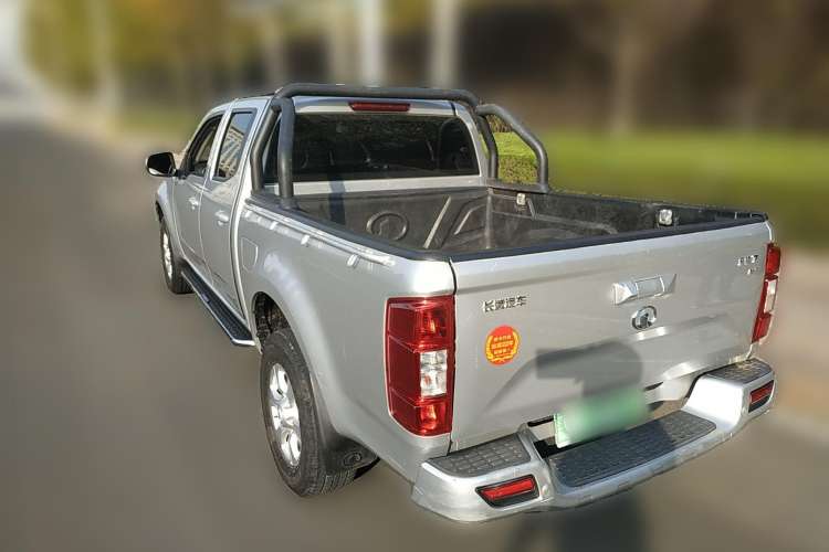 Used Great Wall Wingle 7 2019 2.0T Diesel Two-Wheel Drive Elite Version China VI Standard Big Double Cabin GW4D20M Rear Left 45 Deg