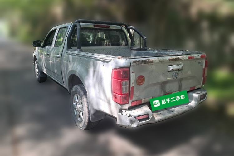 Used Great Wall Wingle 7 2019 2.0T Gasoline 4x4 Elite Version China VI Standard Big Double GW4C20B Rear Left 45 Deg