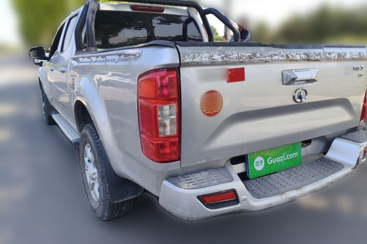 Used Great Wall Wingle 7 2019 2.0T Diesel Two-Wheel Drive Value Edition China VI Standard Big Double Cab GW4D20M Rear Left 45 Deg
