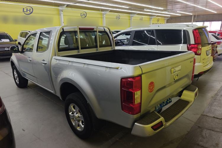 Used Great Wall Wingle 7 2019 2.0T Diesel Two-Wheel Drive Value Edition China VI Standard Big Double Cab GW4D20M Rear Left 45 Deg