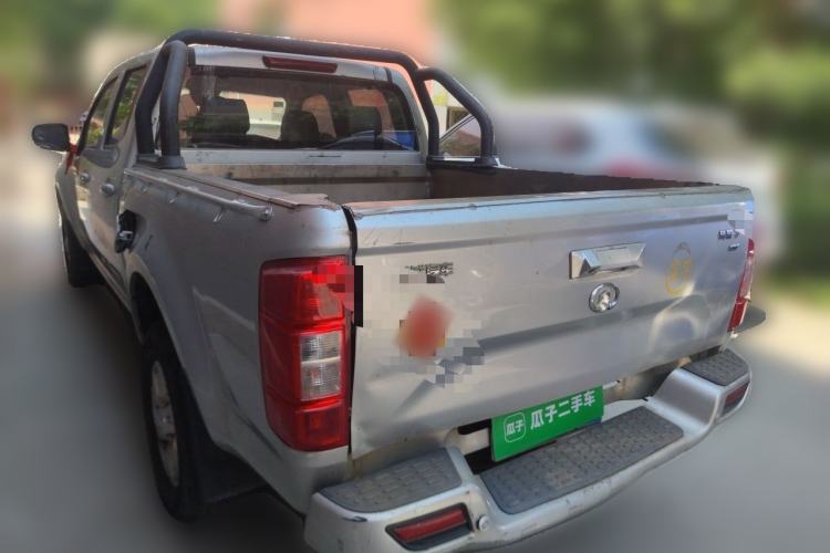 Used Great Wall Wingle 7 2019 2.0T Diesel Two-Wheel Drive Elite Version China VI Standard Big Double Cabin GW4D20M Rear Left 45 Deg