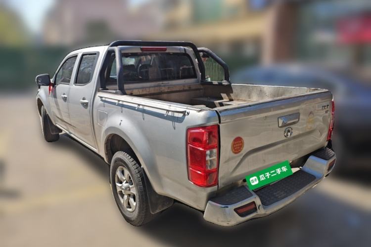 Used Great Wall Wingle 7 2019 2.0T Diesel Two-Wheel Drive Elite Version China VI Standard Big Double Cabin GW4D20M Rear Left 45 Deg