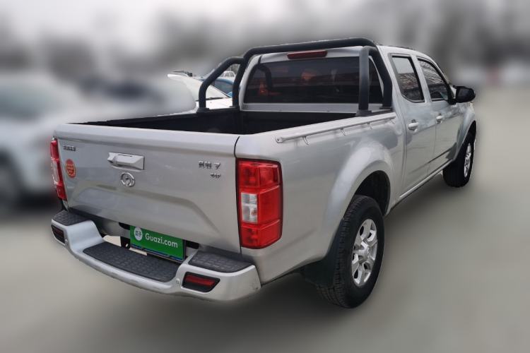 Used Great Wall Wingle 7 2019 2.0T Diesel Two-Wheel Drive Elite Version China VI Standard Big Double Cabin GW4D20M Rear Right 45 Deg