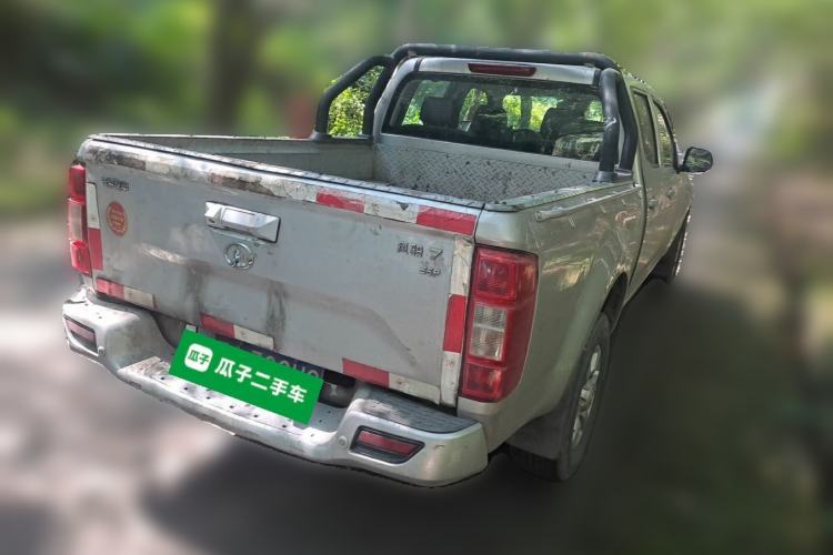 Used Great Wall Wingle 7 2019 2.0T Gasoline 4x4 Elite Version China VI Standard Big Double GW4C20B Rear Right 45 Deg