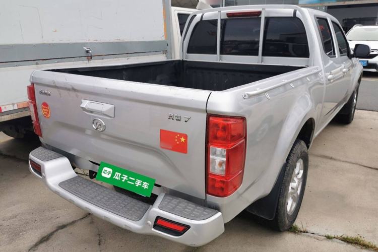 Used Great Wall Wingle 7 2019 2.0T Diesel Two-Wheel Drive Value Edition China VI Standard Big Double Cab GW4D20M Rear Right 45 Deg