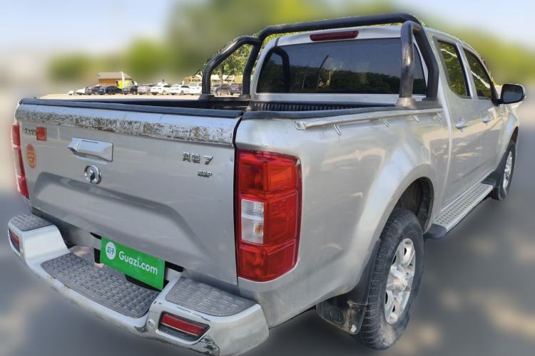 Used Great Wall Wingle 7 2019 2.0T Diesel Two-Wheel Drive Value Edition China VI Standard Big Double Cab GW4D20M Rear Right 45 Deg