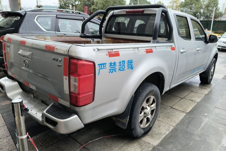 Used Great Wall Wingle 7 2019 2.0T Diesel Two-Wheel Drive Elite Version China VI Standard Big Double Cabin GW4D20M Rear Right 45 Deg