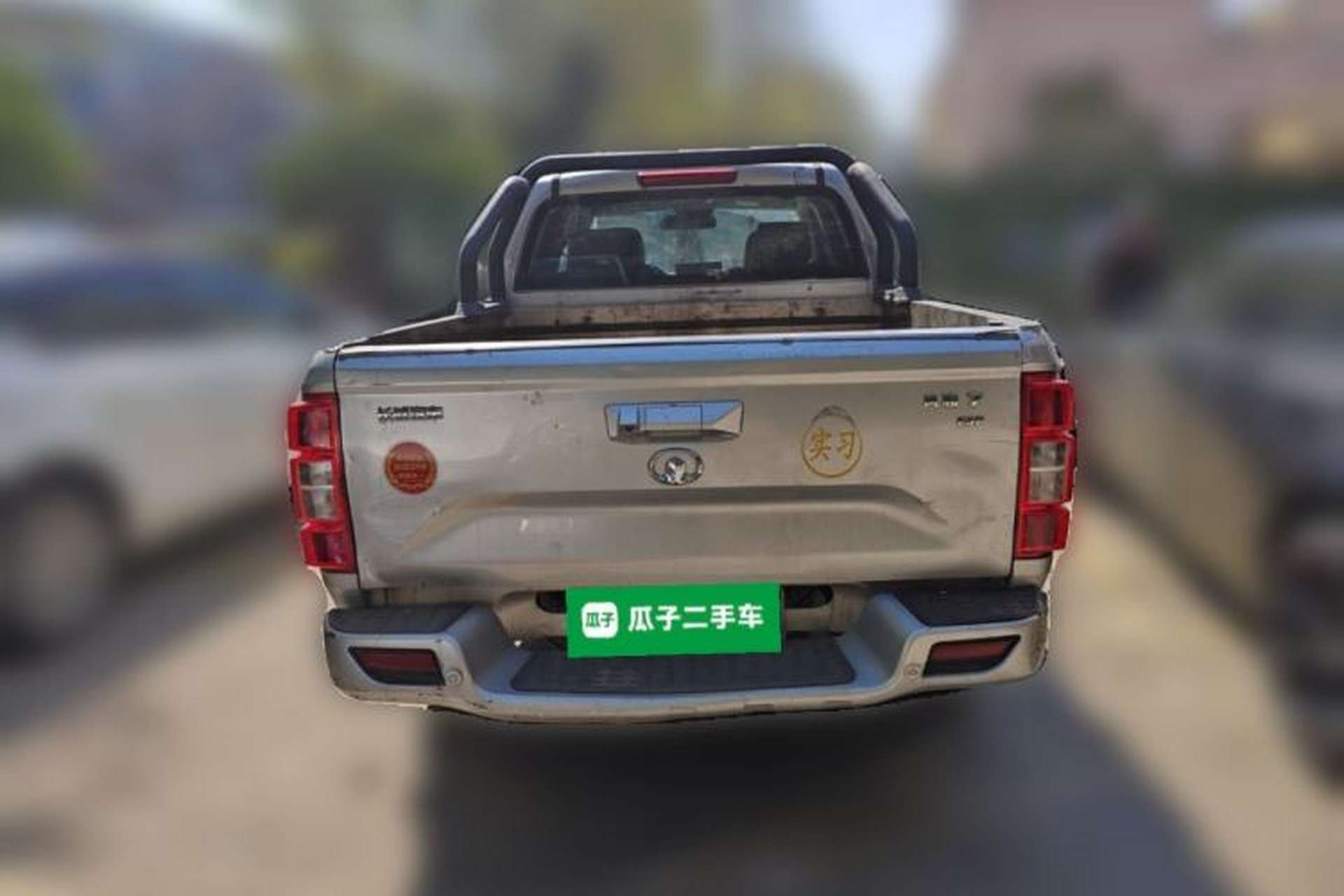 Used Great Wall Wingle 7 2019 2.0T Diesel Two-Wheel Drive Elite Version China VI Standard Big Double Cabin GW4D20M Rear