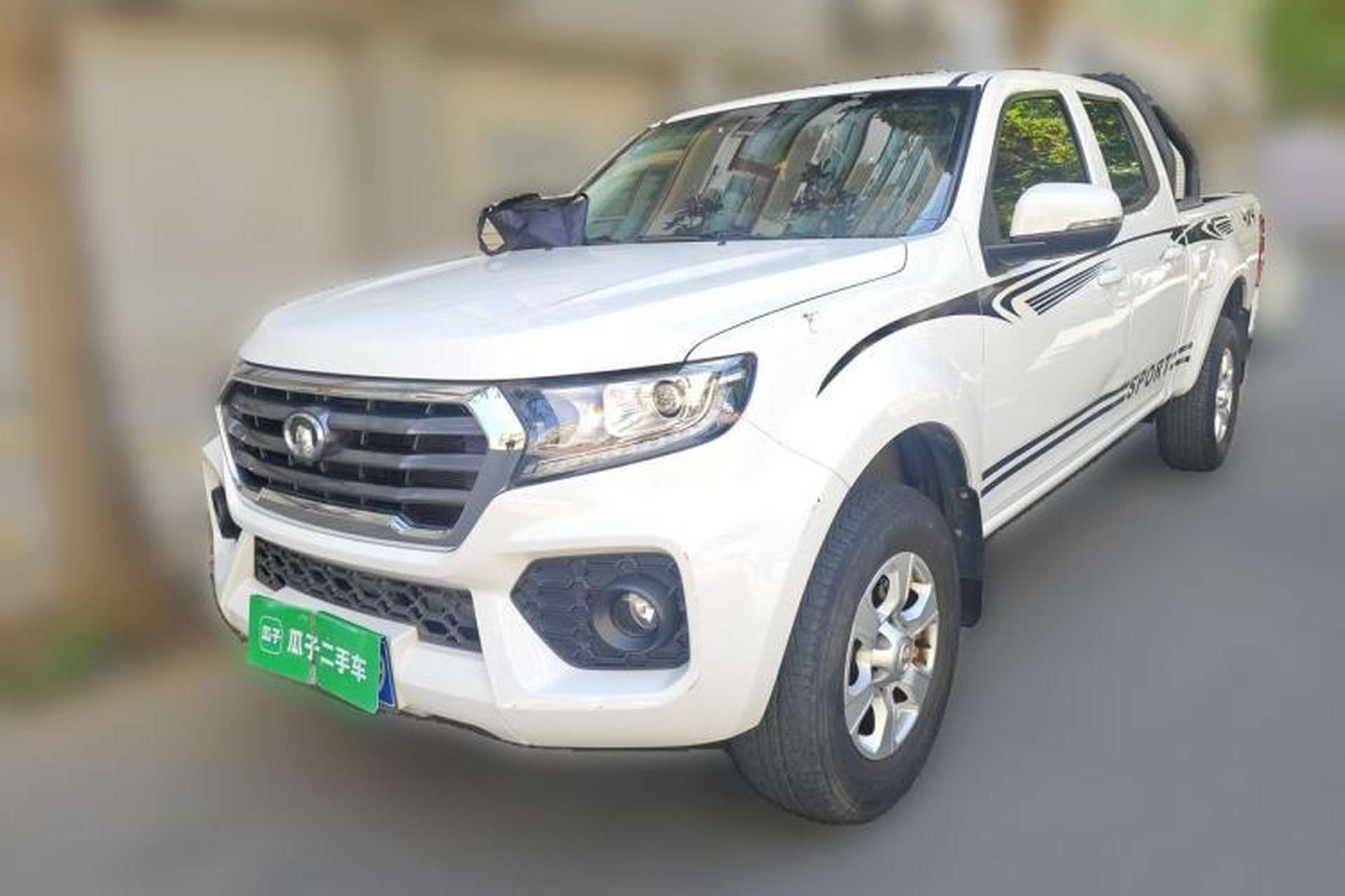 Used Great Wall Wingle 7 2019 2.0T Diesel Two-Wheel Drive Elite Version China VI Standard Big Double Cabin GW4D20M Front Left 45 Deg
