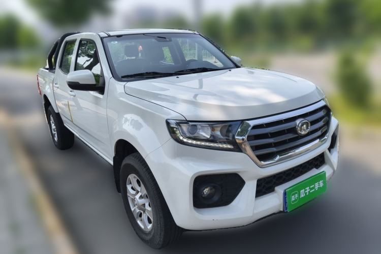 Used Great Wall Wingle 7 2019 2.0T Gasoline Two-Wheel-Drive Elite Version China VI Standard Small Double Cabin GW4C20B Front Right 45 Deg