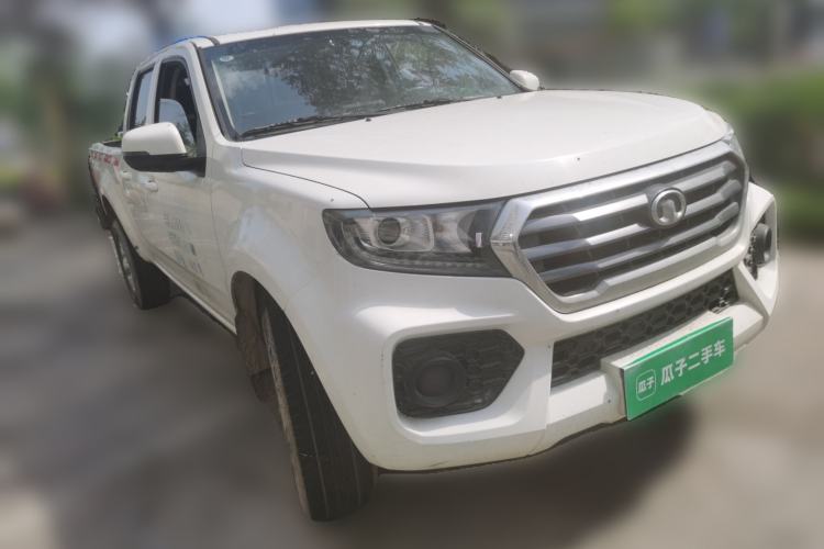 Used Great Wall Wingle 7 2019 2.0T Diesel Two-Wheel Drive Value Edition China VI Standard Big Double Cab GW4D20M Front Right 45 Deg
