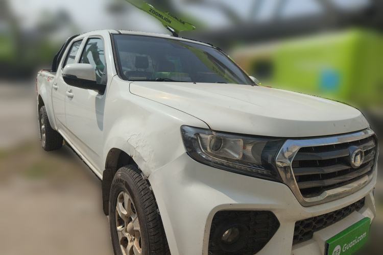 Used Great Wall Wingle 7 2019 2.0T Diesel Two-Wheel Drive Value Edition China VI Standard Big Double Cab GW4D20M Front Right 45 Deg