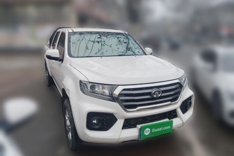 Used Great Wall Wingle 7 2019 2.0T Diesel Two-Wheel Drive Elite Version China VI Standard Big Double Cabin GW4D20M Front Right 45 Deg