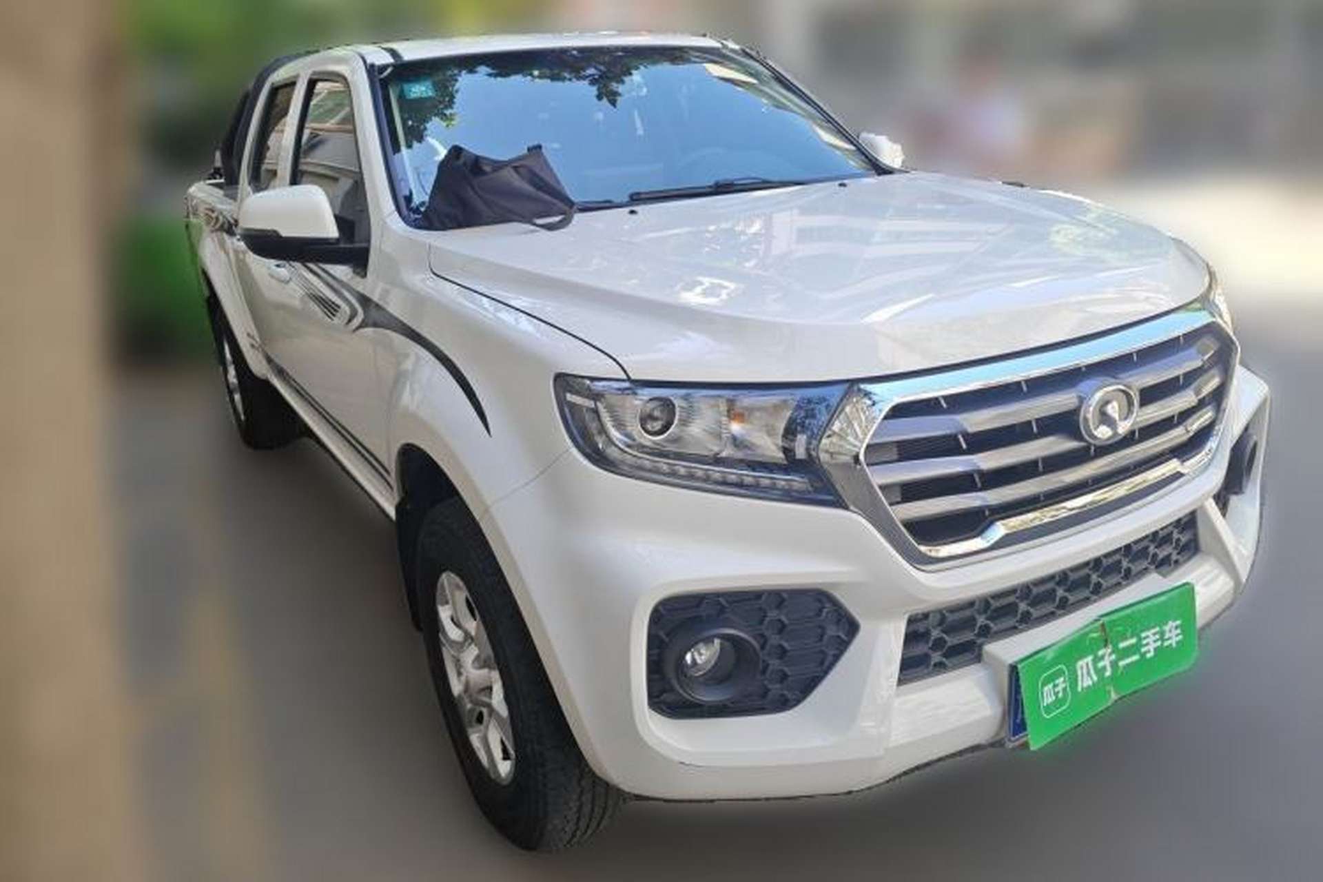 Used Great Wall Wingle 7 2019 2.0T Diesel Two-Wheel Drive Elite Version China VI Standard Big Double Cabin GW4D20M Front Right 45 Deg