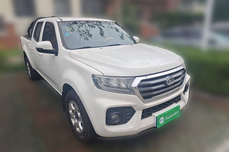 Used Great Wall Wingle 7 2019 2.0T Diesel Two-Wheel Drive Elite Version China VI Standard Big Double Cabin GW4D20M Front Right 45 Deg