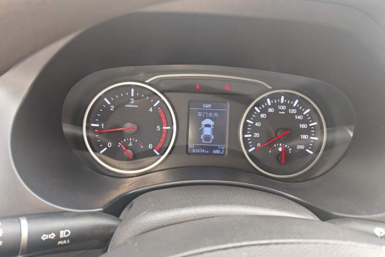 Used Great Wall Wingle 7 2019 2.0T Diesel Two-Wheel Drive Elite Version China VI Standard Big Double Cabin GW4D20M Instrument Cluster