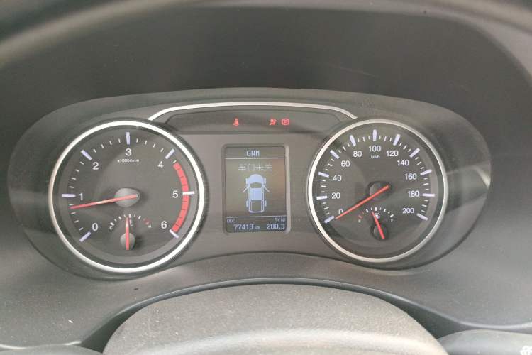 Used Great Wall Wingle 7 2019 2.0T Diesel 4x4 Elite Version China VI Standard Big Double Cab – GW4D20M Instrument Cluster