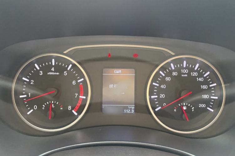 Used Great Wall Wingle 7 2019 2.0T Gasoline Two-Wheel Drive Value Edition China VI Standard Big Double GW4C20B Instrument Cluster
