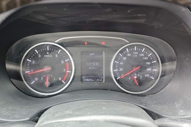 Used Great Wall Wingle 7 2019 2.0T Gasoline Two-Wheel Drive Value Edition China VI Standard Big Double GW4C20B Instrument Cluster